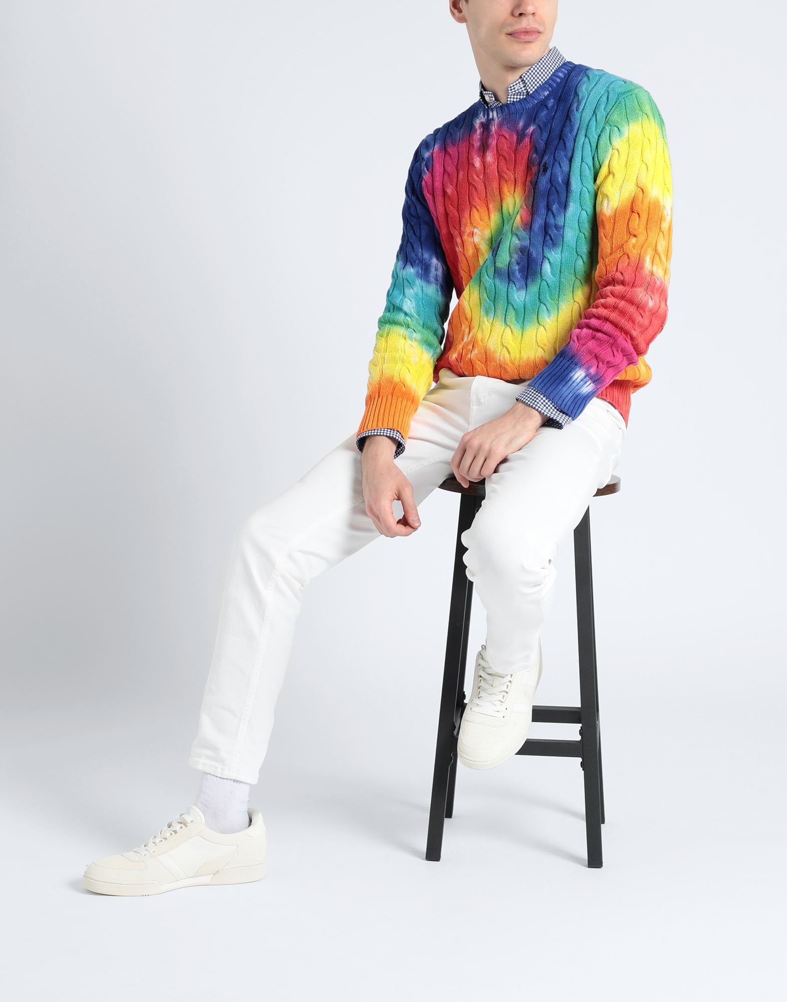 ralph lauren tie dye jumper