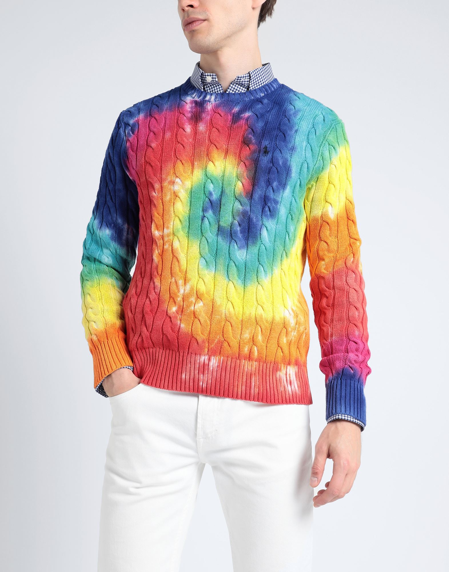 ralph lauren tie dye jumper