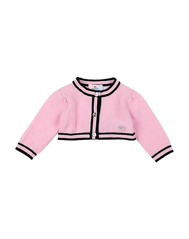 MONNALISA x CHIARA FERRAGNI Cardigan Rosa 70% Lana Vergine, 30% Cachemire