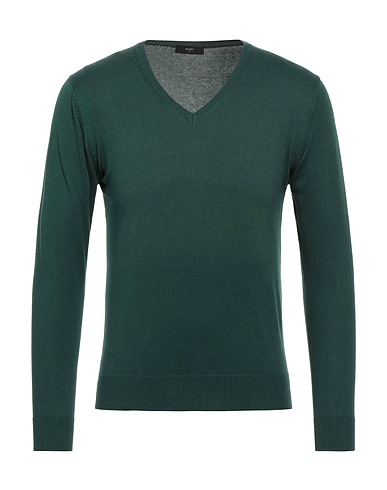 DANDI Jumper Dark green 100% Cotton