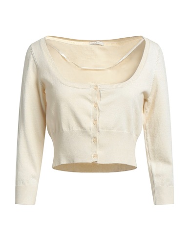 FRACOMINA Cardigan Beige 80% Viscose, 20% Nylon
