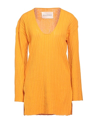 BY MALENE BIRGER Jumper Mustard 39% Cotton, 31% Linen, 17% Recycled polyester, 13% Polyamide