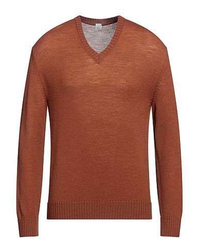 ELEVENTY Jumper Brown 100% Virgin Wool
