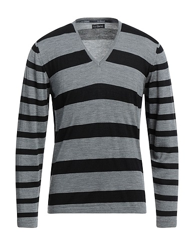 KEN BARRELL Jumper Grey 100% Wool