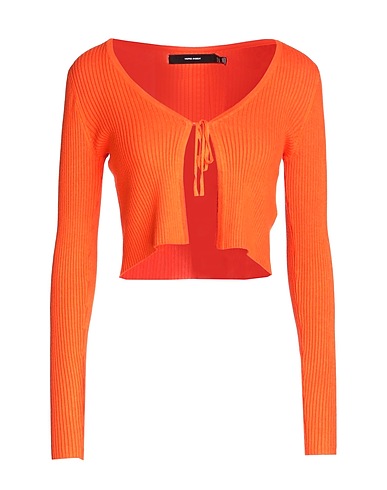 VERO MODA Cardigan Orange 80% Liva Reviva by Birla Cellulose™, 20% Nylon
