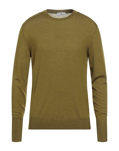 PT Torino Pullover Verde militare 100% Lana Vergine