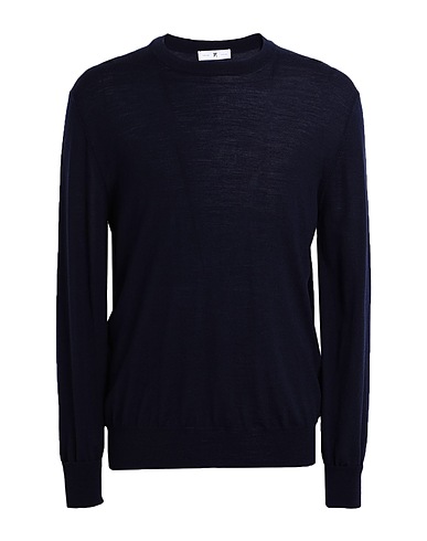 PT Torino Pullover Blu notte 100% Lana Vergine