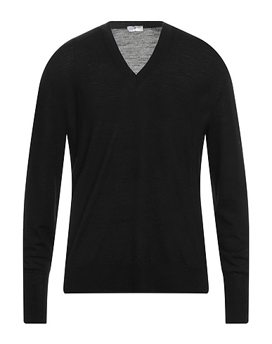 PT Torino Pullover Nero 100% Lana Vergine