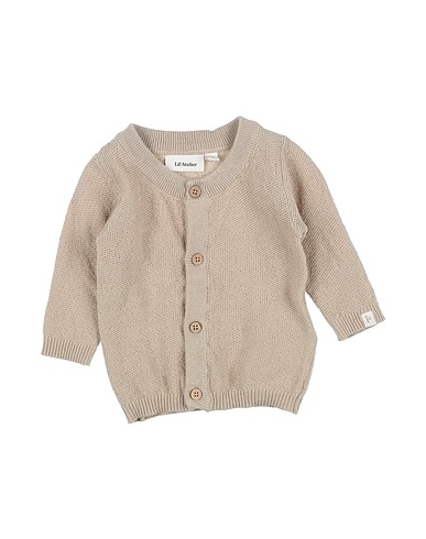 LIL' ATELIER Cardigan Sabbia 100% Cotone organico