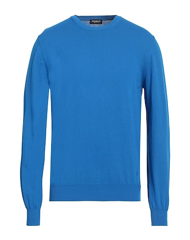 DONDUP Pullover Blau 100% Baumwolle
