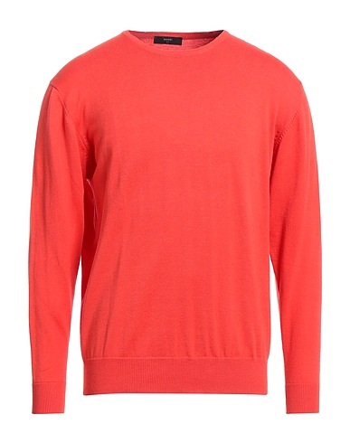 DANDI Pullover Rosso pomodoro 100% Cotone