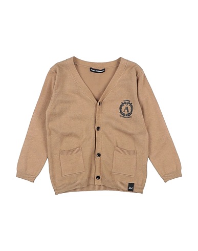DANIELE ALESSANDRINI Cardigan Cammello 80% Viscosa, 20% Nylon
