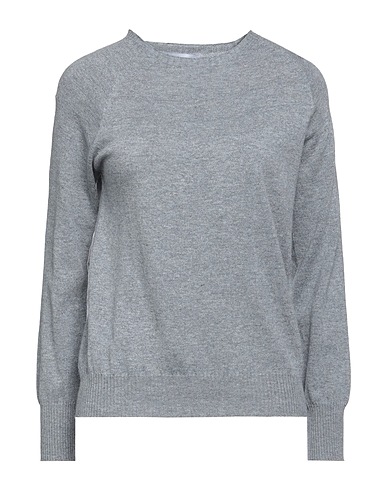 PIANURASTUDIO Sweater Grey 50% Viscose, 16% Nylon, 14% Wool, 11% Cashmere, 9% Polyester
