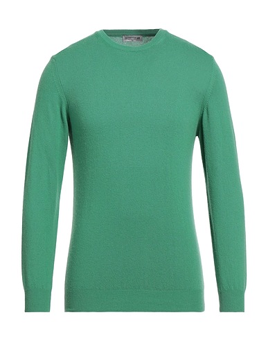DANIELE ALESSANDRINI HOMME Pullover Verde 40% Viscosa, 30% Poliammide, 25% Lana, 5% Cachemire