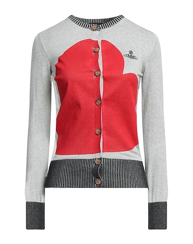 VIVIENNE WESTWOOD ANGLOMANIA Cardigan Grey 100% Cotton