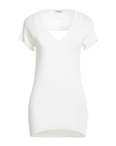 DONDUP Sweater White 95% Viscose, 5% Polyester