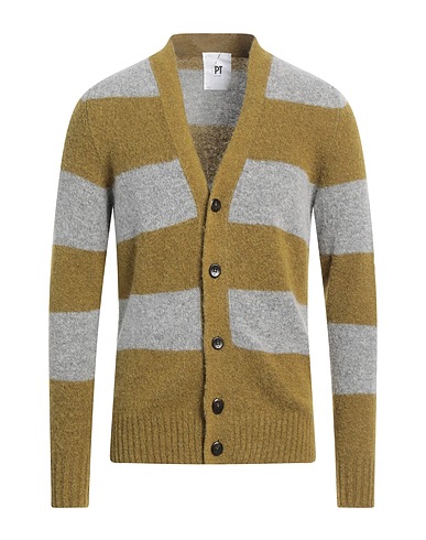 PT Torino Cardigan Military green 44% Alpaca wool, 32% Polyamide, 24% Wool