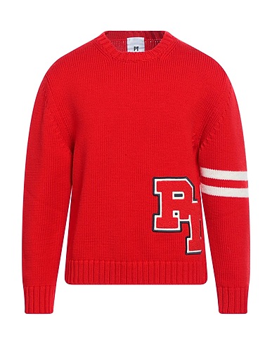 PT Torino Jumper Red 100% Virgin Wool