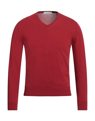 FILIPPO DE LAURENTIIS Jumper Brick red 100% Cotton