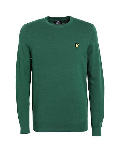 LYLE & SCOTT Pullover Grün 100% Baumwolle