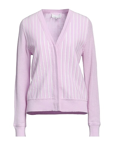 3.1 PHILLIP LIM Cardigan Lilla 88% Cotone, 7% Nylon, 4% Poliestere, 1% Elastan
