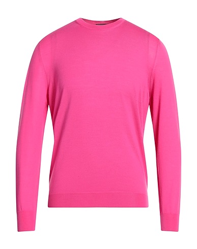 DRUMOHR Pullover Fuchsia 100% Merinowolle