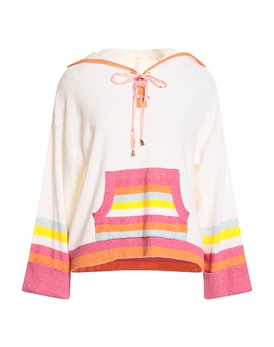 LOVESHACKFANCY Pullover Elfenbein 42% Baumwolle, 34% Polyamid, 24% Nylon