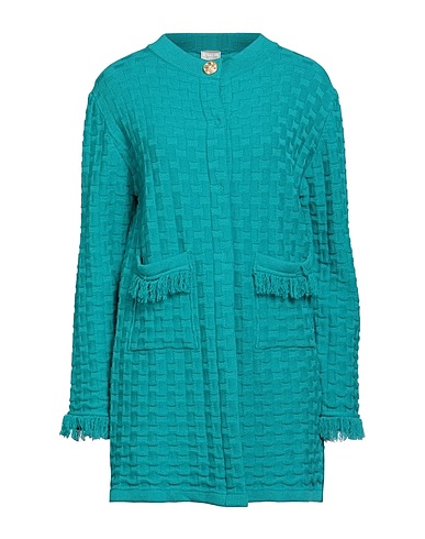 NO-NÀ Cardigan Turchese 52% Viscosa, 26% Poliestere, 22% Poliammide