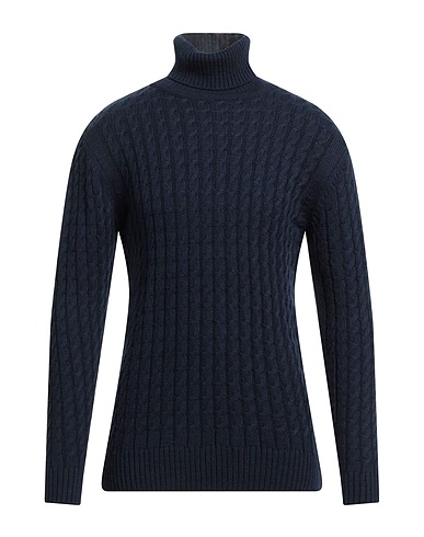SIVIGLIA Polo neck Midnight blue 80% Wool, 20% Acrylic