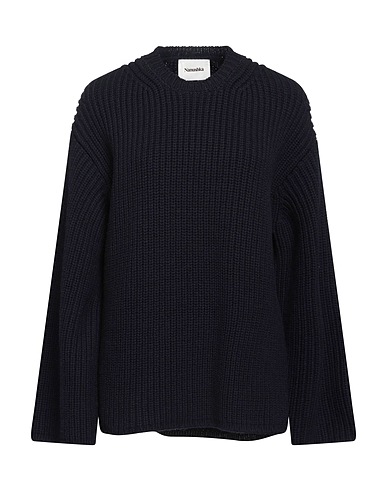 NANUSHKA Sweater Midnight blue 90% Merino Wool, 10% Cashmere
