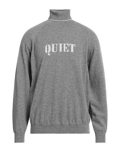 ELEVENTY Polo neck Grey 100% Wool