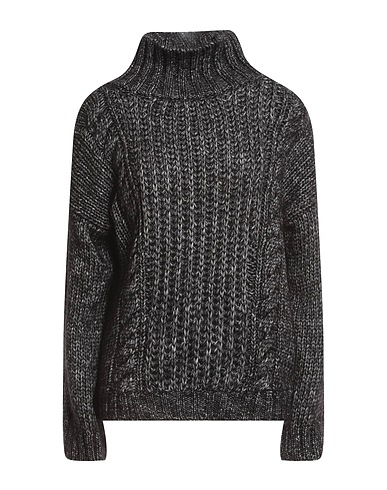 SLY010 Turtleneck Charcoal 72% Organic cotton, 18% Mohair wool, 6% Polyamide, 4% Wool