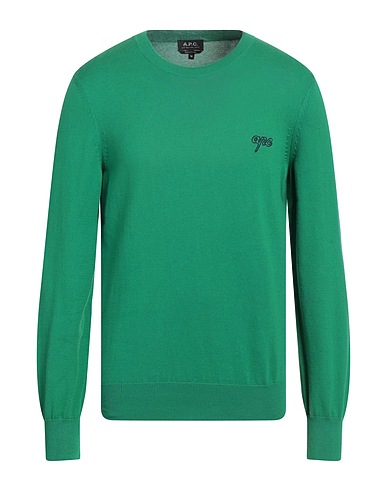 A.P.C. Jumper Green 100% Cotton