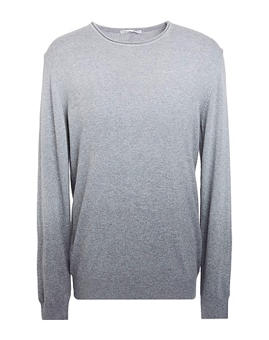 GREY DANIELE ALESSANDRINI Jumper Grey 35% Polyamide, 30% Viscose, 30% Wool, 5% Cashmere