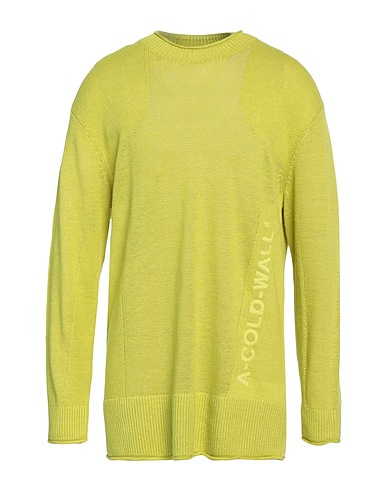 A-COLD-WALL* Pullover Verde lime 100% Lino