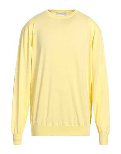 CRUCIANI Sweater Yellow 100% Cotton