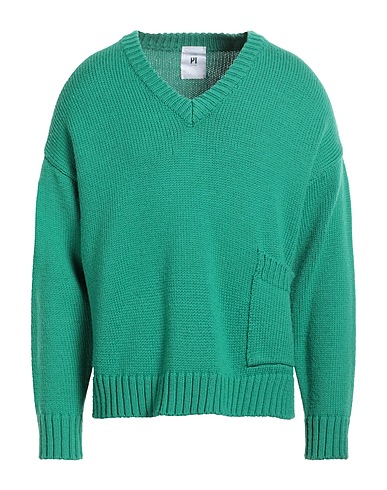 PT Torino Jumper Emerald green 100% Virgin Wool