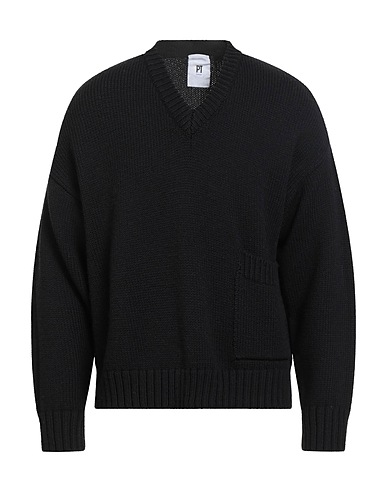 PT Torino Jersey Negro 100% Lana Virgen