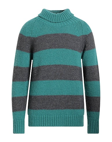 PT Torino Polo neck Deep teal 50% Wool, 25% Alpaca wool, 25% Acrylic