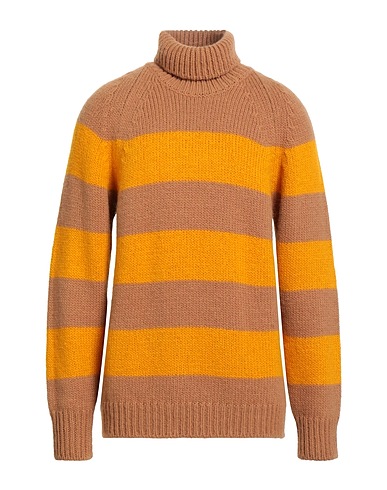 PT Torino Rollkragenpullover Kamel 50% Wolle, 25% Alpakawolle, 25% Acryl