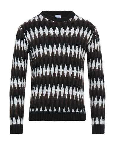 STILOSOPHY Sweater Brown 56% Acrylic, 30% Polyamide, 7% Wool, 7% Viscose