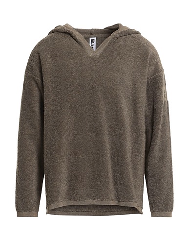 BARK Felpa Verde militare 50% Acrilico, 50% Cotone