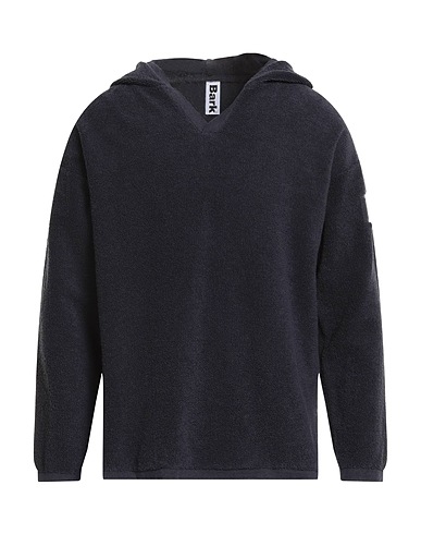 BARK Hooded track jacket  Slate blue 50% Acrylic, 50% Cotton