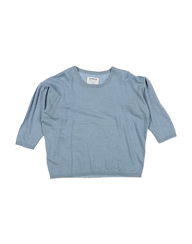 AYMARA Pullover Hellblau 75% Leinen, 25% Baumwolle