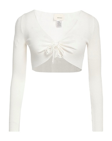 VICOLO Shrug White 70% Viscose, 30% Polyester