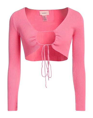 VICOLO Shrug Pink 70% Viscose, 30% Polyester