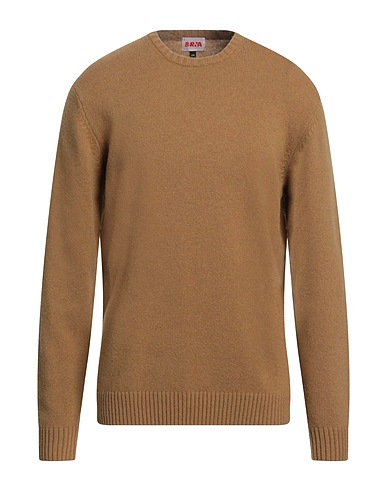 BERNA Pullover Kamel 80% Wolle, 20% Nylon