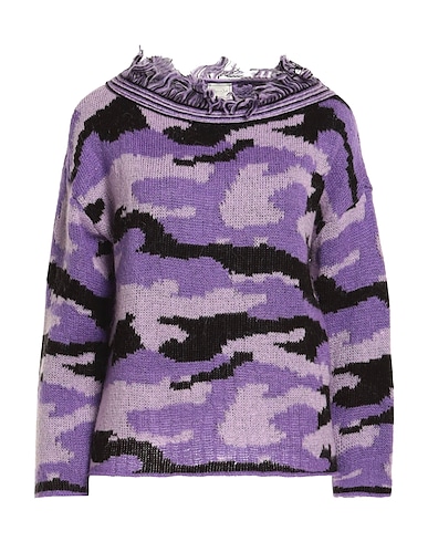 NO-NÀ Jumper Purple 40% Acrylic, 30% Mohair wool, 30% Polyamide