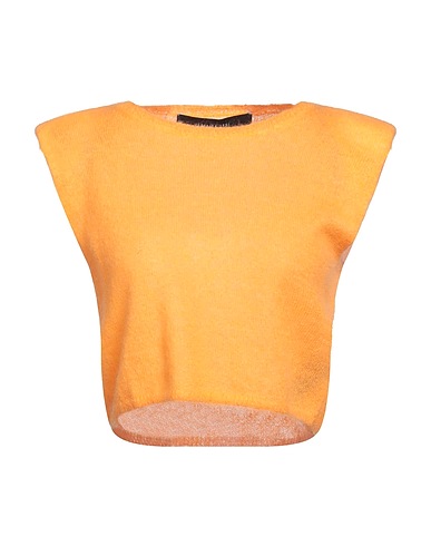FEDERICA TOSI Jumper Orange 37% Mohair wool, 37% Alpaca wool, 26% Polyamide