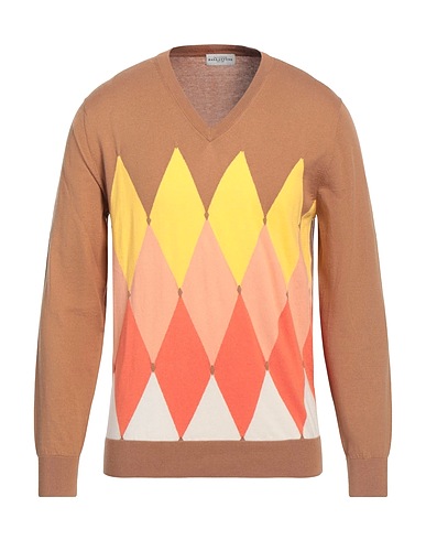 BALLANTYNE Pullover Khaki 85% Baumwolle, 15% Kaschmir
